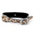 Leopard bling collar