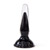 Silicone crystal cote butt plug