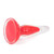 Silicone crystal cote butt plug