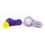 Glitter jelly vibro ring