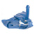 Blue latex slip on tool