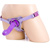 Double-ring harness with dildo