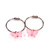Houston's nipple ring pink