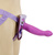 Lover's super strap harness and silicone thruster