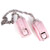 Pink plush ankle cuffs