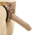 Jel-Lee realistic snap and lock strap-on