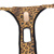 Jel-Lee realistic snap and lock strap-on
