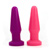 Silicone neon anal plug