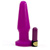 Vibrating silicone neon anal plug