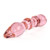 Pink indulgence glass wand