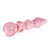 Pink indulgence glass wand