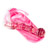 Pink indulgence glass wand