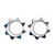 Silver sun nipple shields