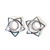 Silver star nipple shields