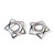 Silver star nipple shields