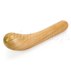 Handcrafted wooden dildo #197 (Beige)