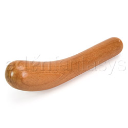 Handcrafted wooden dildo #197 (Brown)