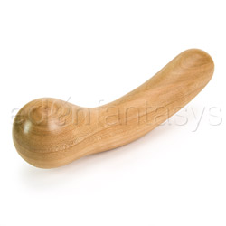 Handcrafted wooden dildo #359 (Beige)