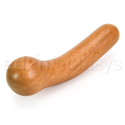 Handcrafted wooden dildo #359 (Brown)