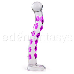 Glass dildo Shiny orglassm