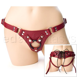 Double strap harness - Minx (Red)
