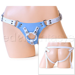 Double strap harness - Crystal blue jag