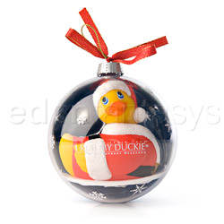 Personal massager Holiday ball santa duckie
