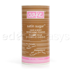Edible treats, Body powder - Satin sugar hair and body powder for darker hues
