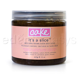 Brown sugar scrub (It's a slice)