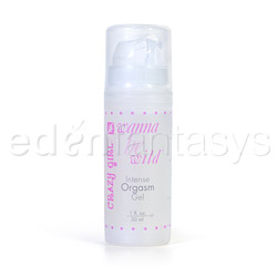 Crazy girl intense orgasm gel
