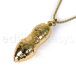 Bullet vibrator - Pirates pendant vibe (Gold)