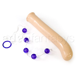 G-spot prober with anal beads