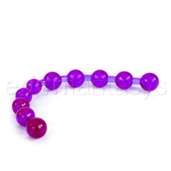 Anal Bead Purple anal jelly beads