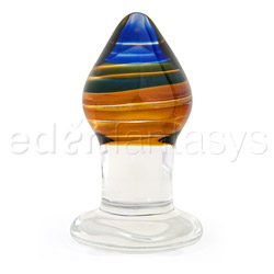 Glass Butt Plug Sexy spades small