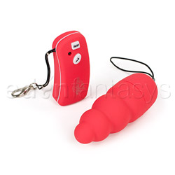 7 function wireless remote vibe Red