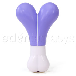 Personal massager - Twisted hearts desire (White / Purple)