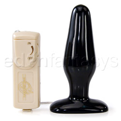 Vibro erotems butt plug (Black)