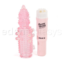 July Ashton pocket rocket with sleeve (pink) - Vibrator kit