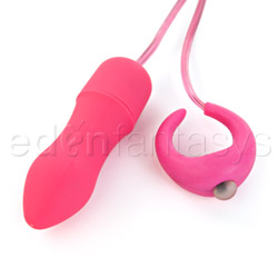 Bullet Vibrator Engagement finger ring Pink