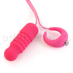 Bullet Vibrator Promise finger ring Pink