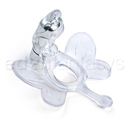 Cock ring Penis ring Romance enhancing fluttering Clear