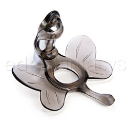 Cock ring Penis ring Romance enhancing fluttering Black