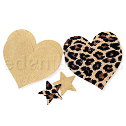 Leopard heart pasties BC