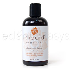 Lubricant - Sliquid organics warming (8.5 fl.oz.)