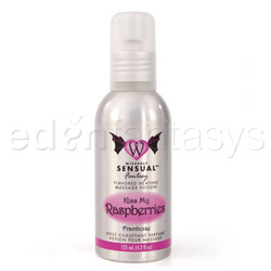 Sex oil - Wickedly sensual flavored massage potion (Raspberry)