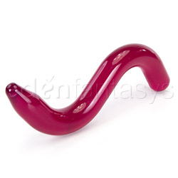 Dildo - Crystal wand (Magenta)