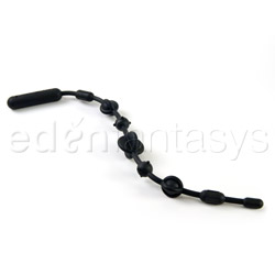 Anal Bead - Vibrating anal beads (Black)