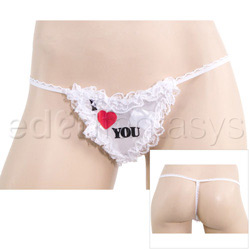 Sexy panty - I Love You g-string