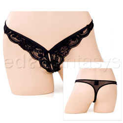 Sexy panty - V-cut lace thong