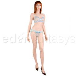 Bra And Panty Set - Pastel underwire bra and flirt panty (XL)